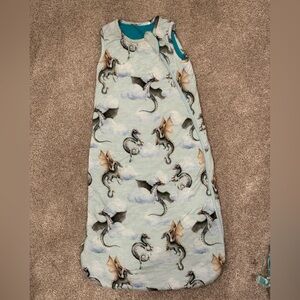 Posh Peanut Dragon Print Sleep Sack 0-6 Month 1.0 tog